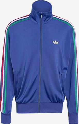 Veste de survêtement 'Firebird' ADIDAS ORIGINALS en bleu : devant