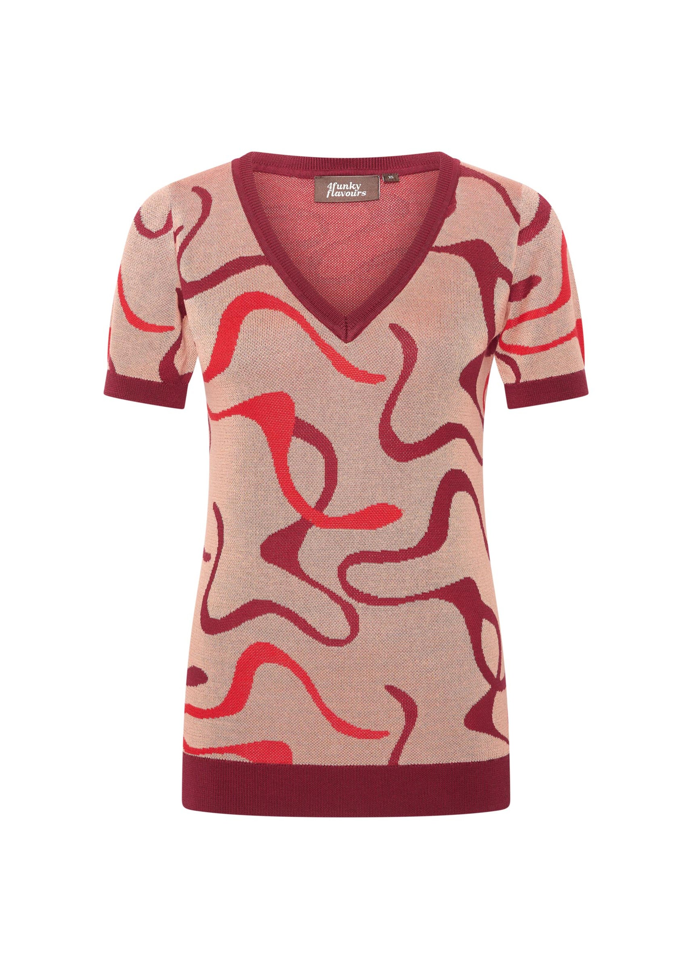 4funkyflavours Shirt in Red: front