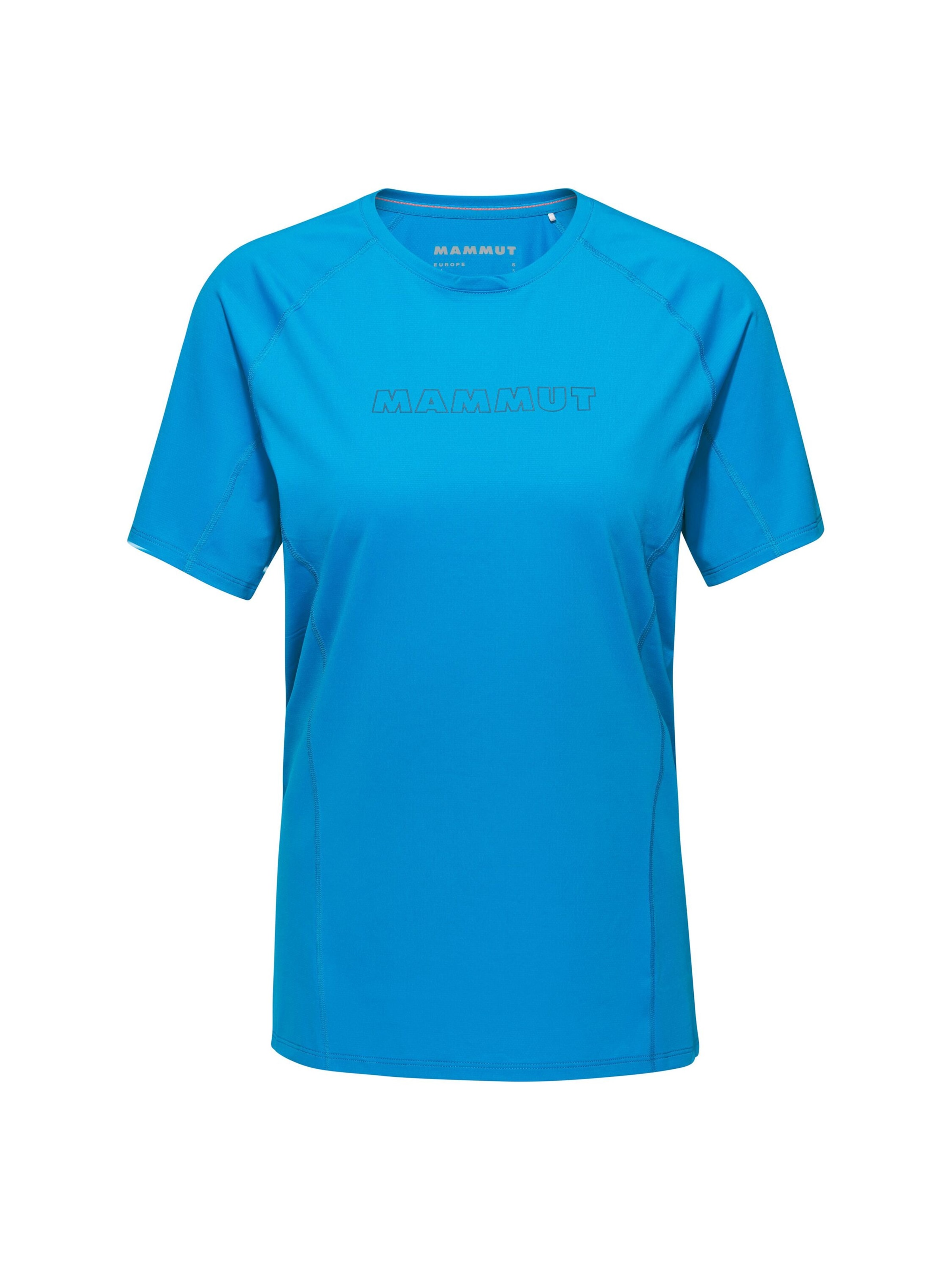 MAMMUT Performance Shirt in Blue: front