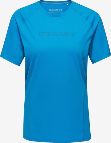 MAMMUT Performance Shirt in Blue: front