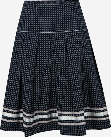 MARJO Traditional skirt 'Julietta' in Blue: front