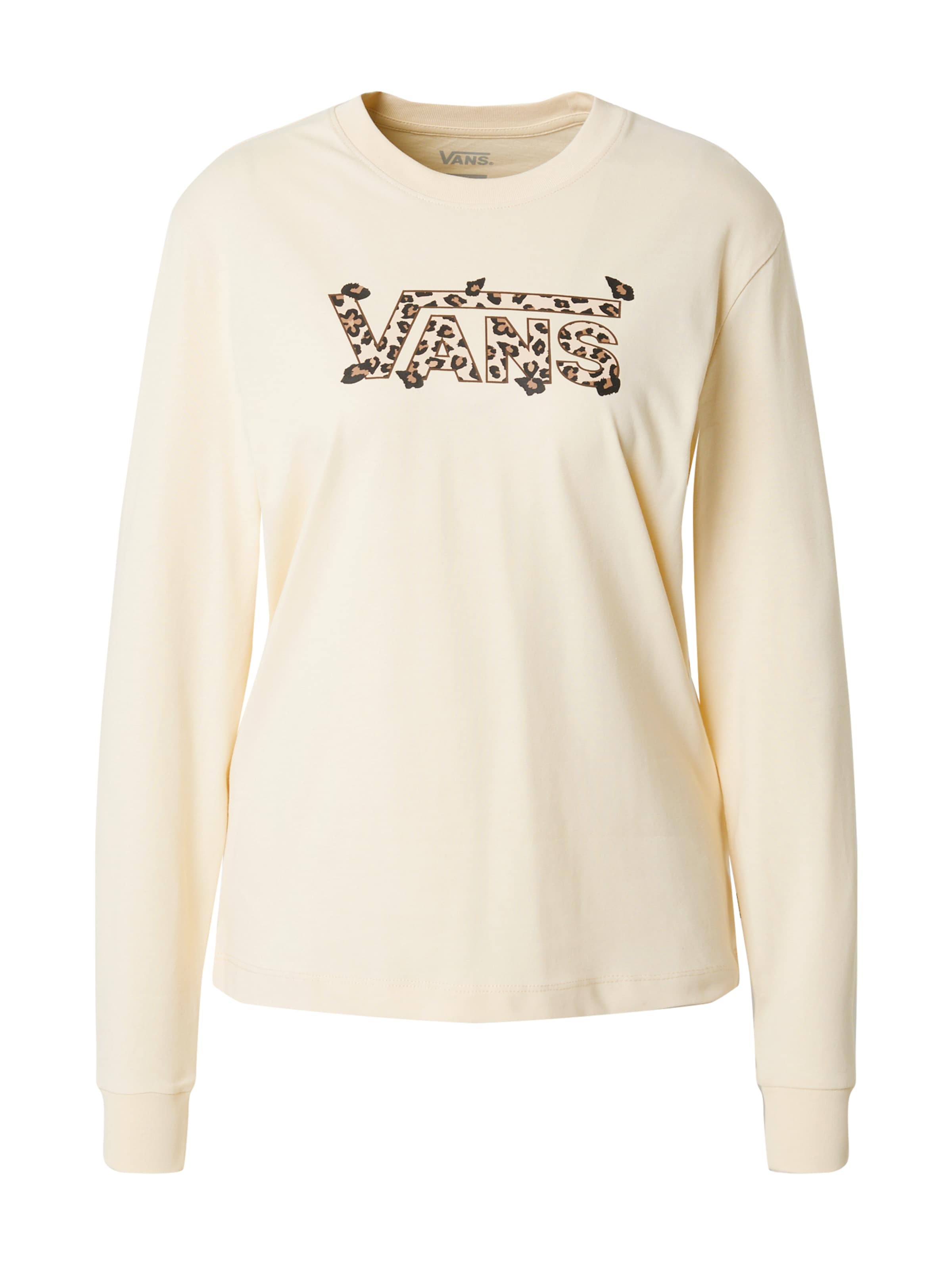 T-shirt VANS en beige : devant
