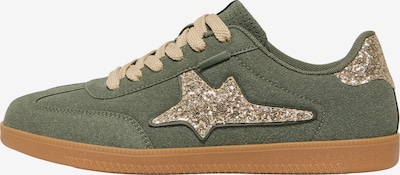 ONLY Niske tenisice 'ONLSANDRA' u zlatna / maslinasta, Pregled proizvoda