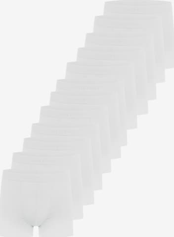 Boxers normani en blanc : devant