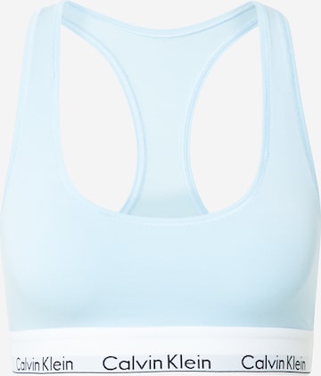 Calvin Klein Underwear Bralette Bra in Blue: front