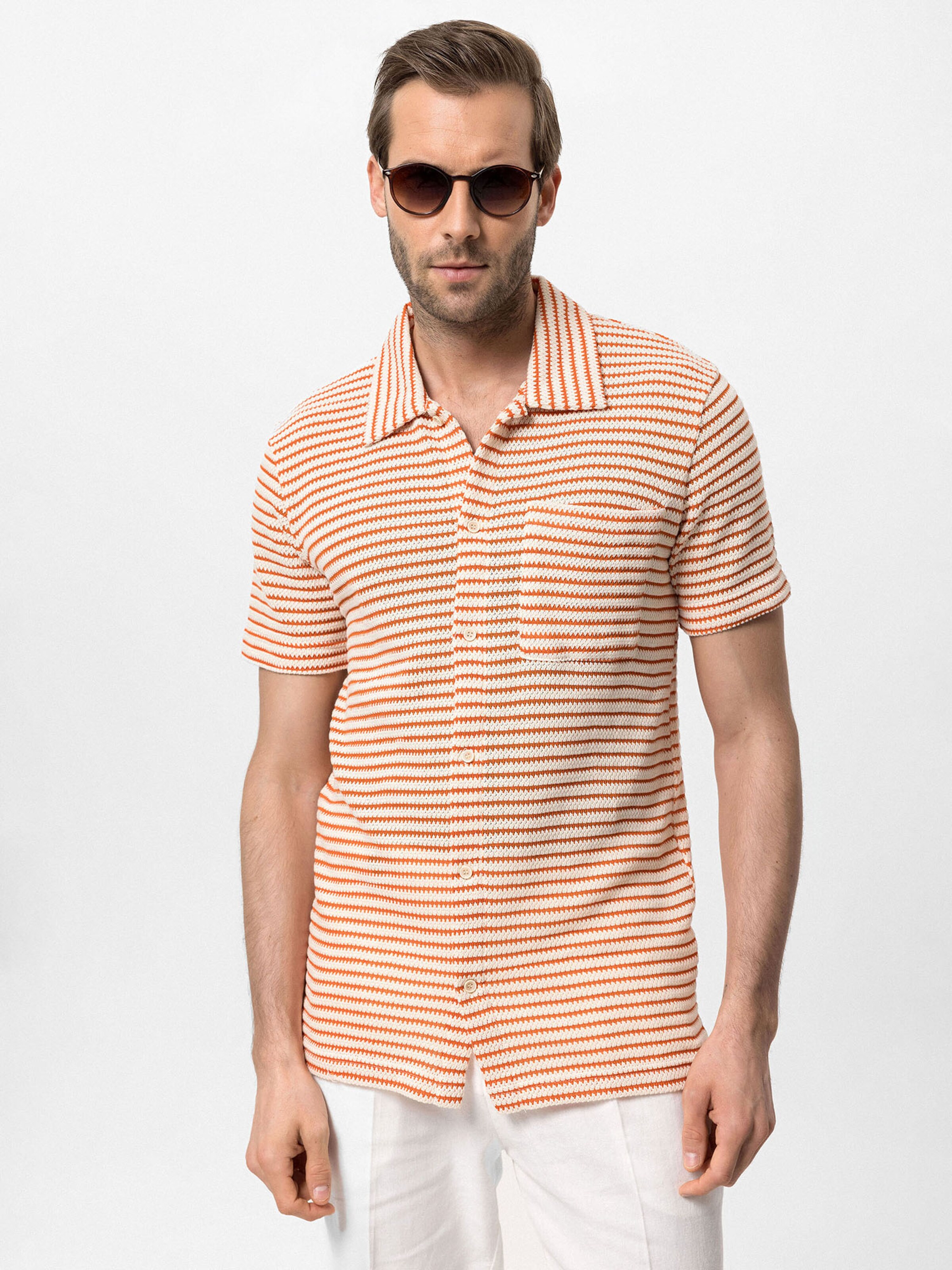 Maglietta di Antioch in arancione: frontale