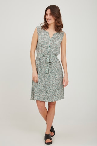 Fransa Summer Dress in Green