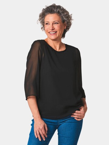 Chemisier Goldner en noir : devant