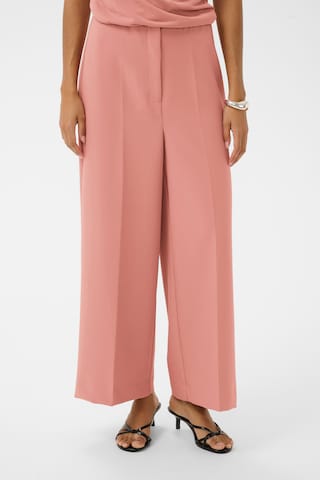 SOAKED IN LUXURY Loosefit Pantalon 'Corinne' in Roze: voorkant