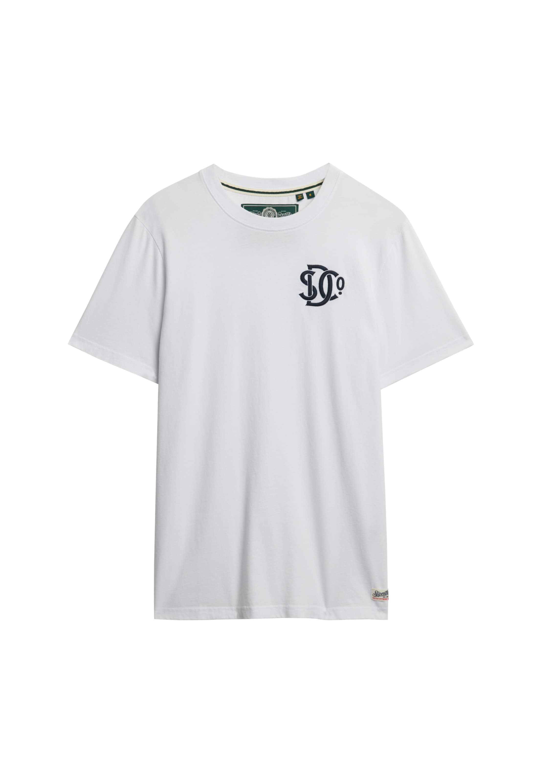 Superdry & Co Shirt 'Sd&Co' in Wit: voorkant