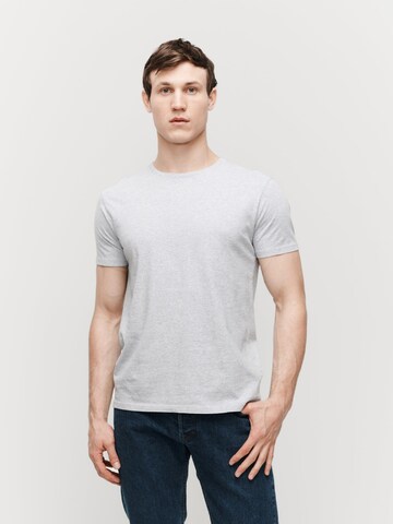 SANVT Shirt 'The Perfect T-Shirt' in Grey: front