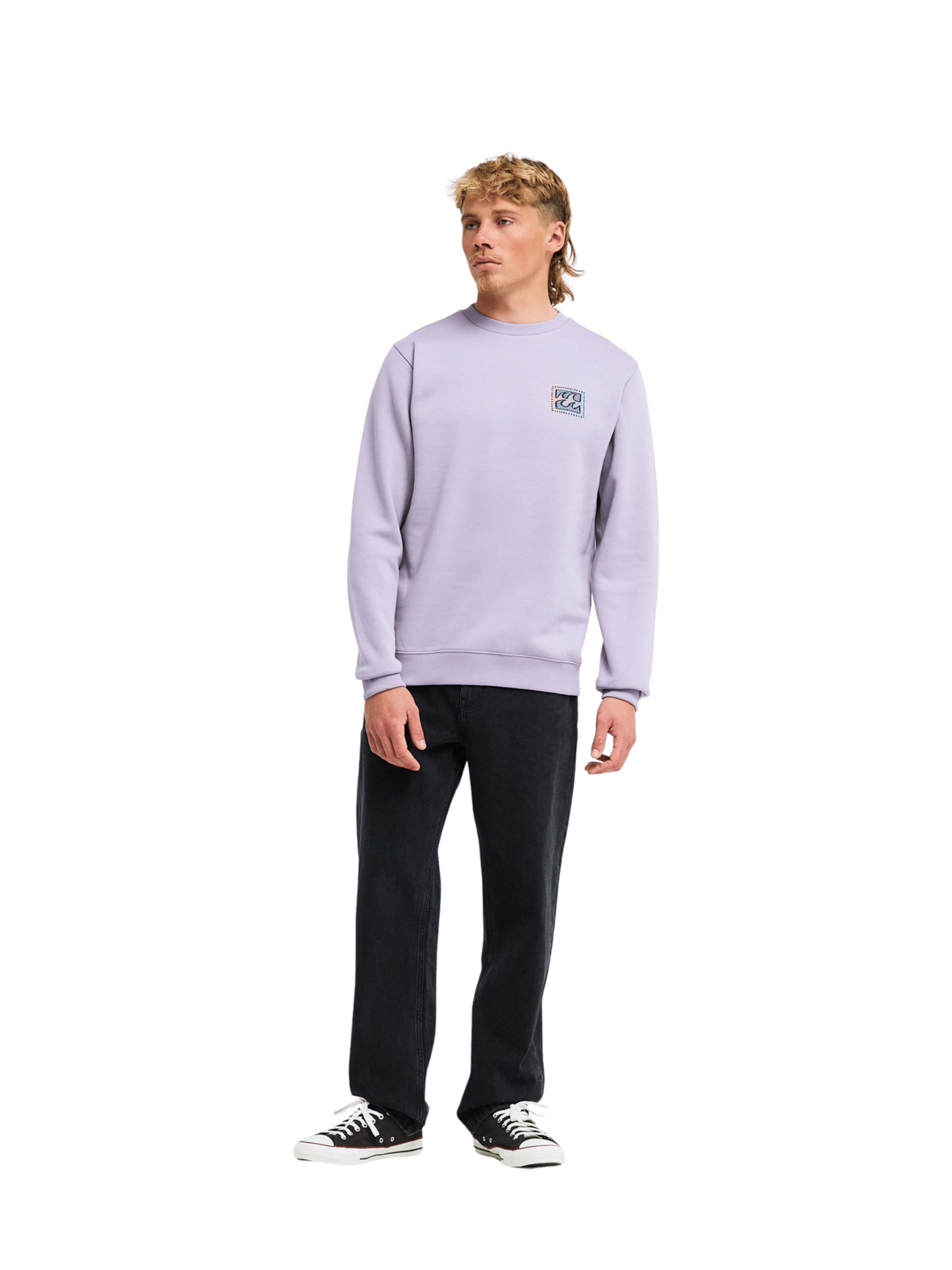 BILLABONG Sweatshirt 'Foundation' in Purple