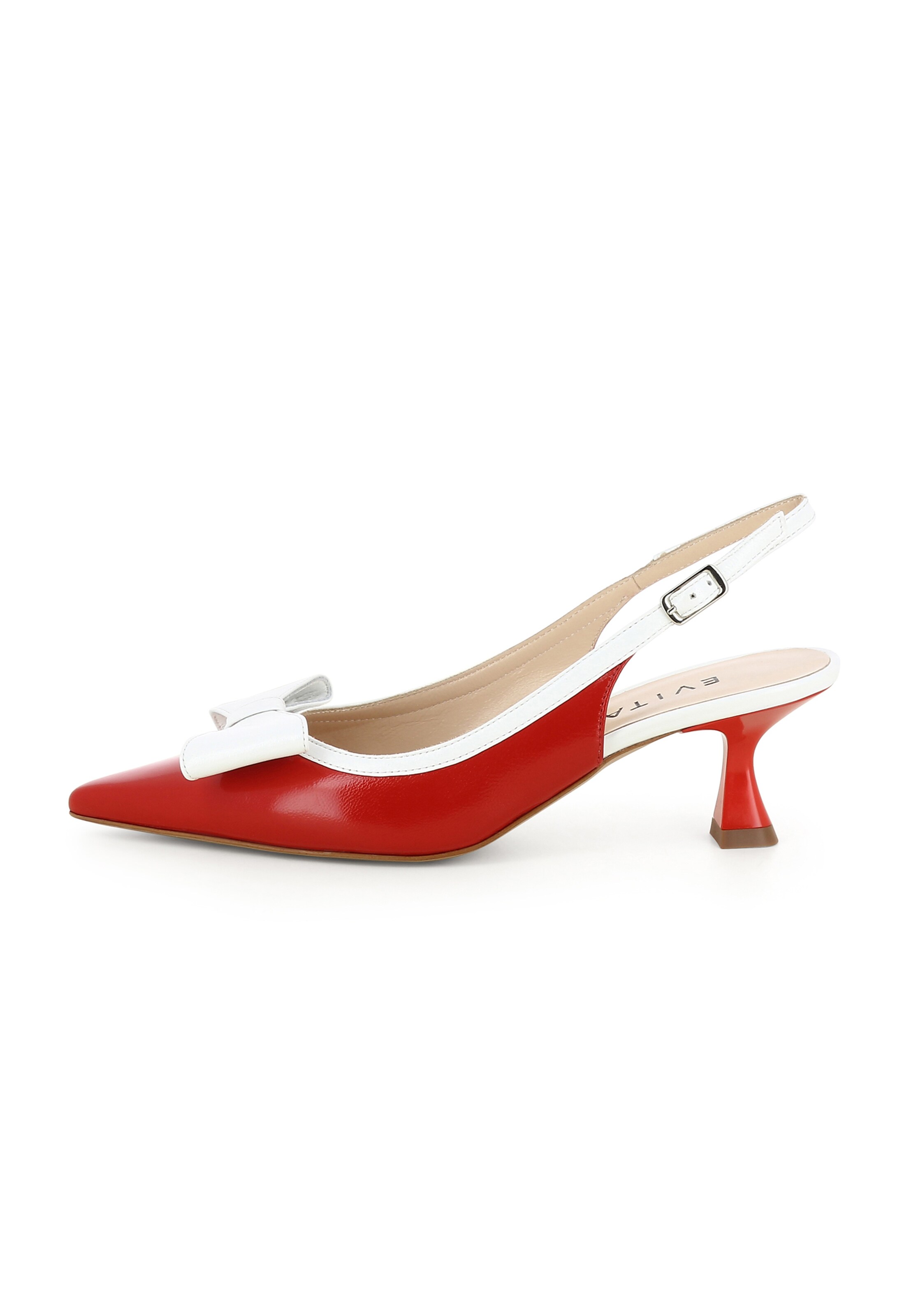 EVITA Slingback pumps in Red: front