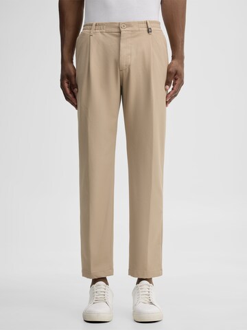 Regular Pantalon STRELLSON en beige : devant