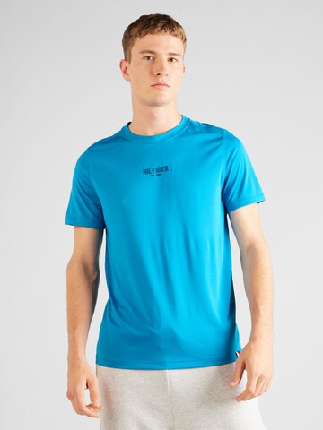 TOMMY HILFIGER T-Shirt in Blau: Vorderseite
