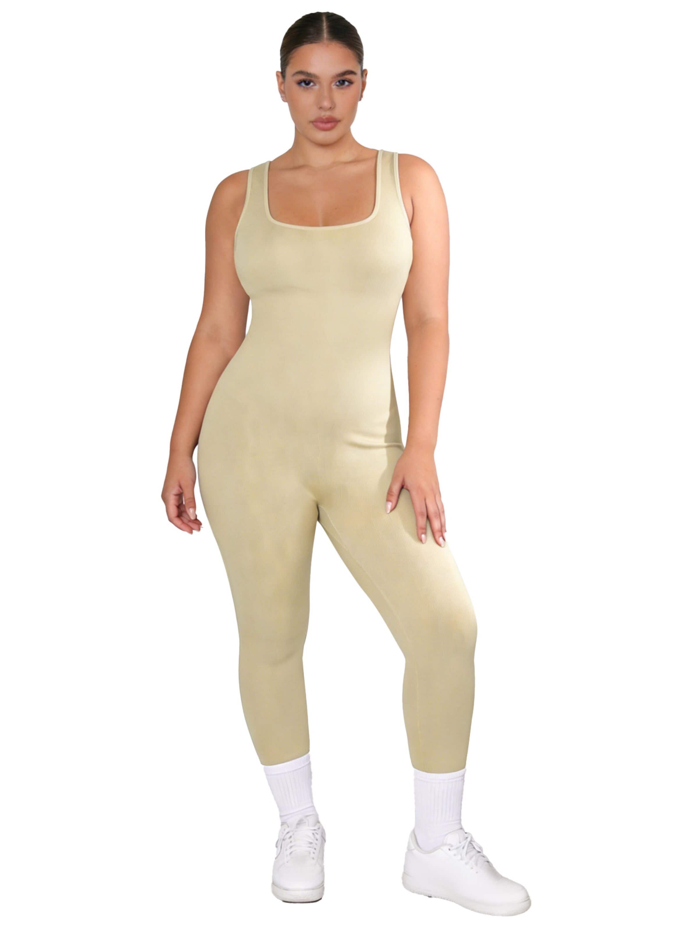 MEETWEE Sportbody in Beige