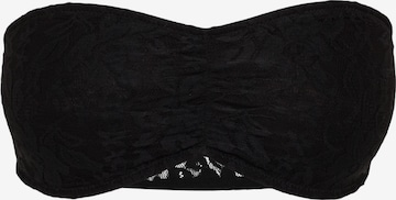 Urban Classics Bandeau BH in Schwarz: predná strana