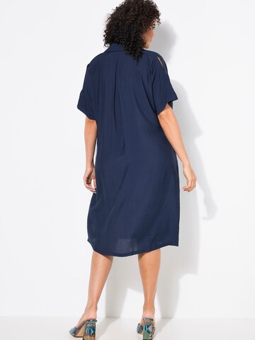 Ulla Popken Jurk in Blauw