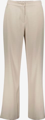 IMPERIAL Loose fit Pleat-Front Pants in Beige: front