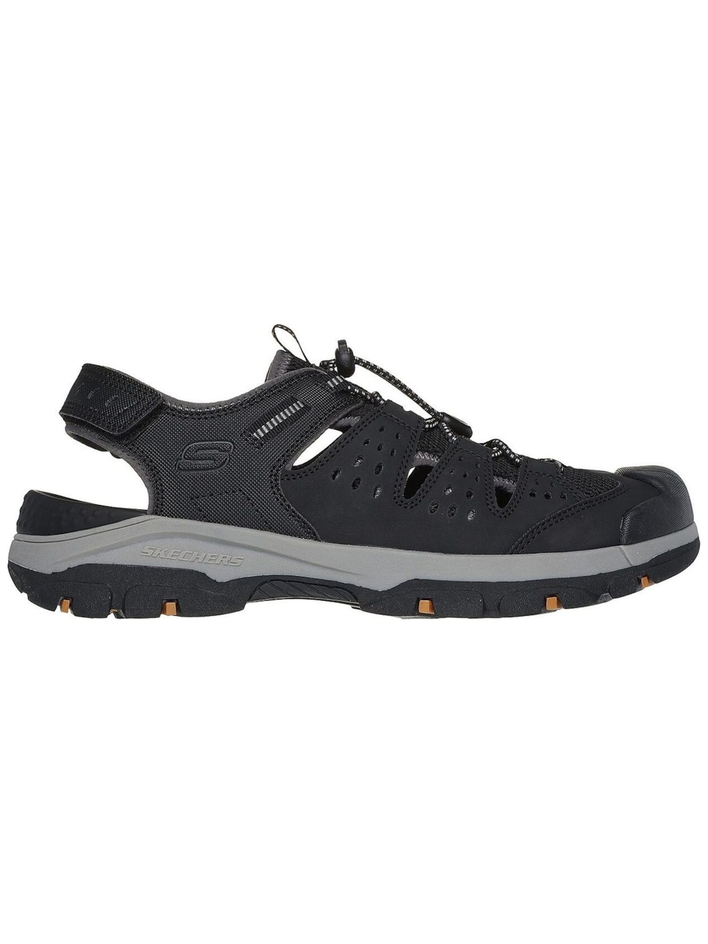 SKECHERS Trekking sandal 'Skechers Tresmen - Menard' in Black