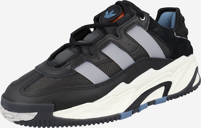ADIDAS ORIGINALS Sneakers 'Niteball' in Light grey / Black, Item view