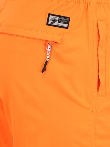 Shorts de bain 'Classic' Superdry en orange