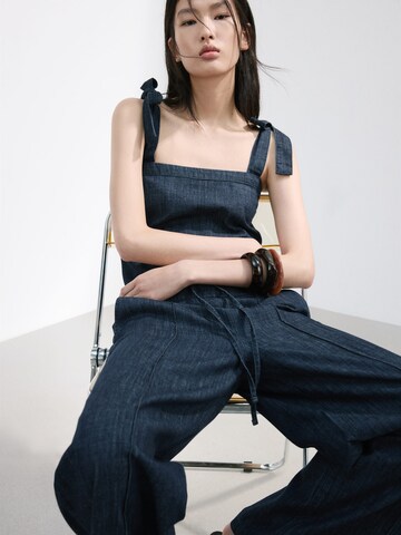 Largi Jeans 'CALONGE' de la MANGO pe albastru