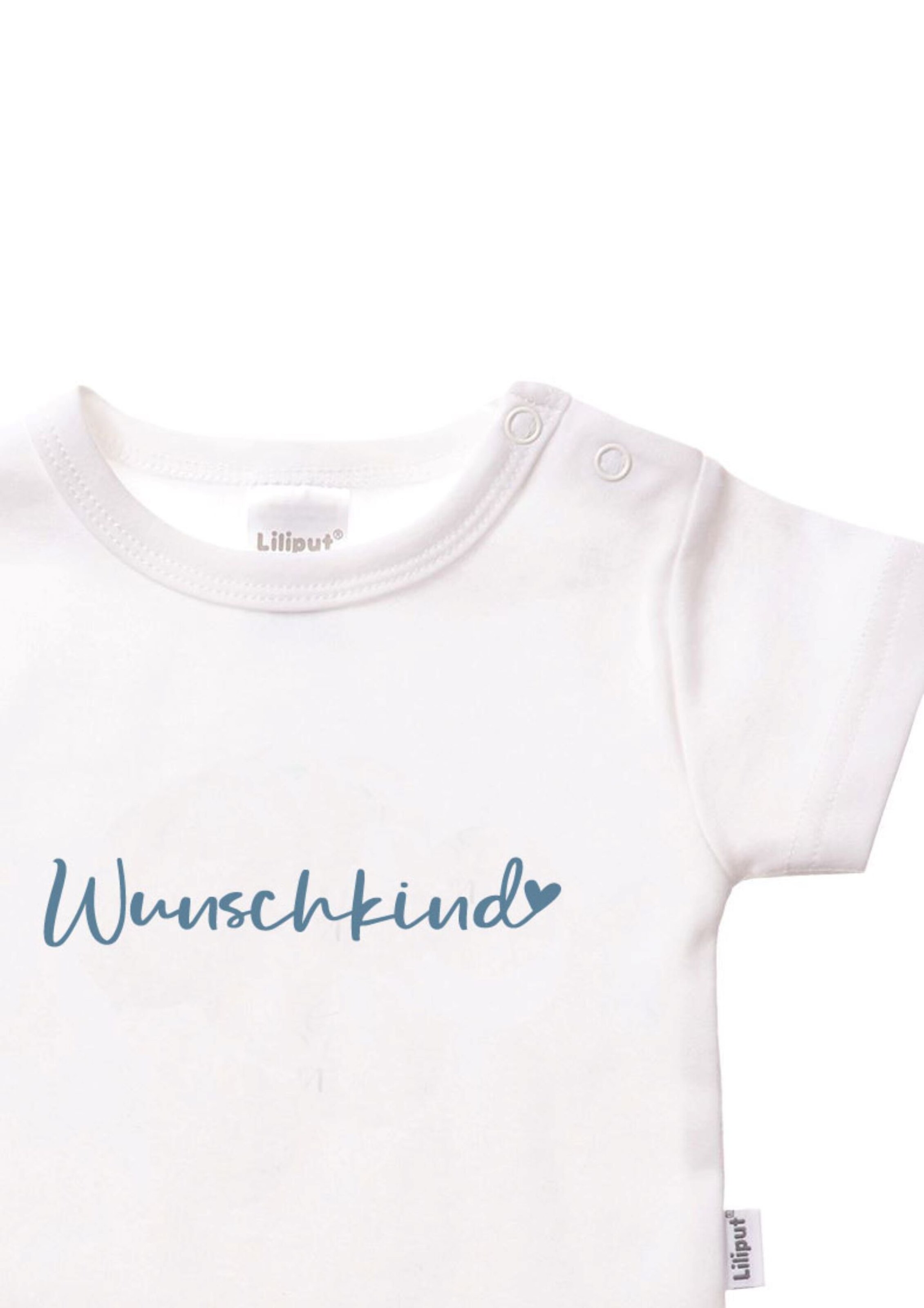 LILIPUT Romper/Bodysuit 'Wunschkind' in White