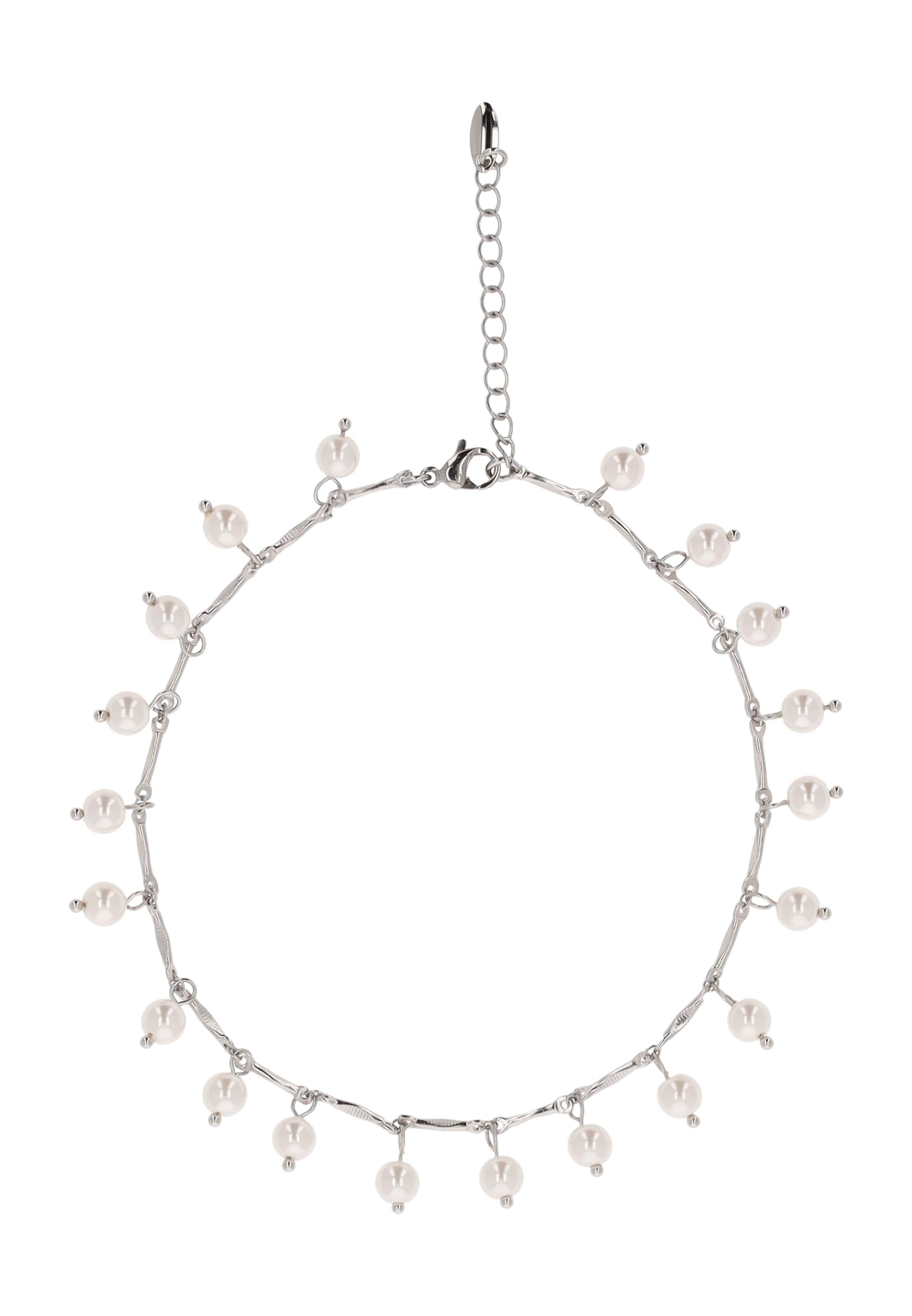 Gaya Foot jewelry in Silver: front