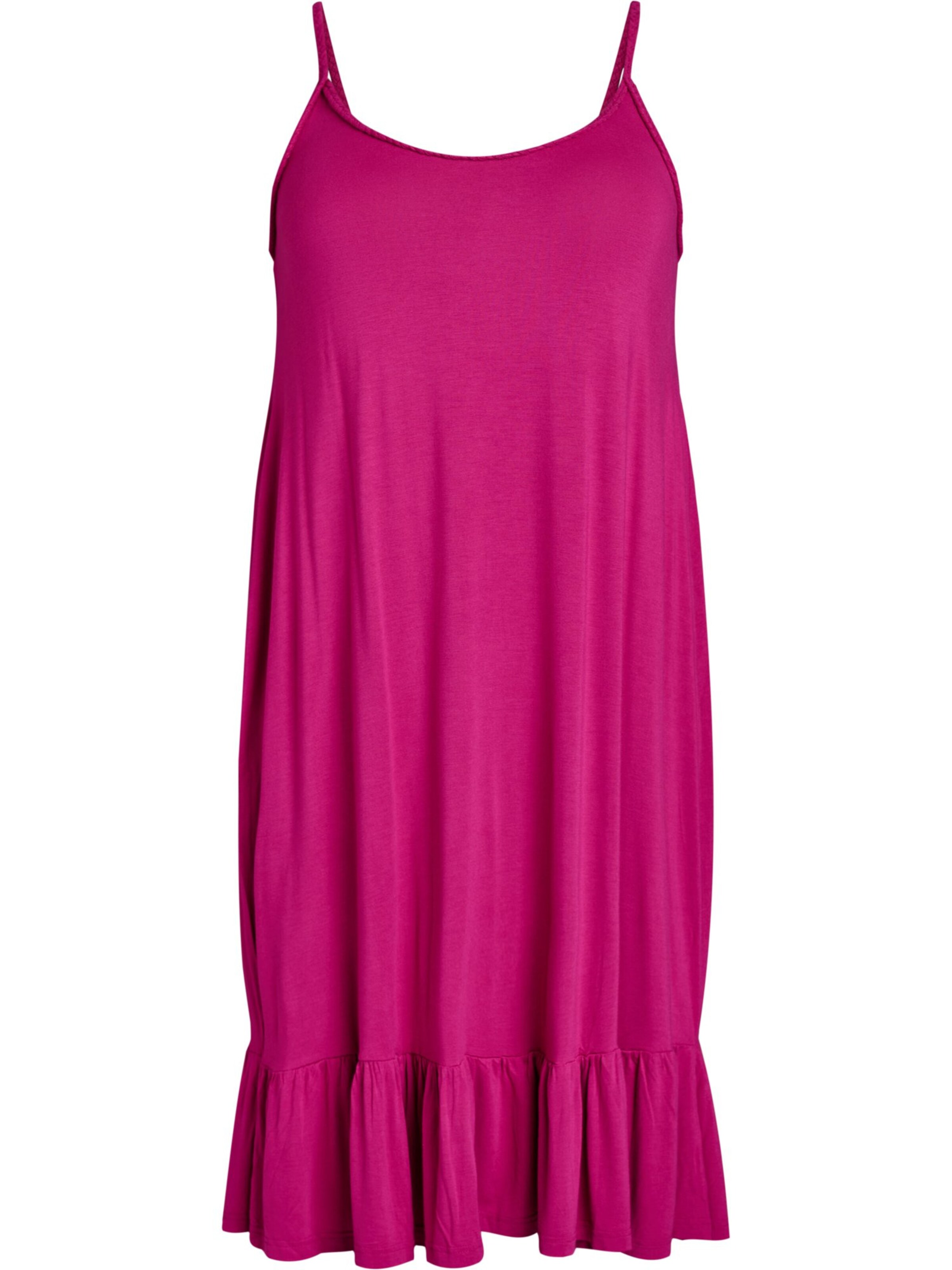 Swim by Zizzi Пляжное платье 'SBRAID' в Ярко-розовый: спереди