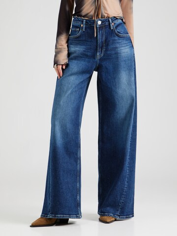 True Religion Zvonové kalhoty Džíny – modrá: přední strana