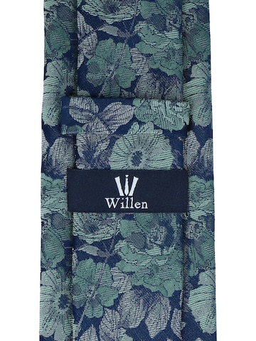 WILLEN Krawatte 'Millefleur Marine'‌‌‌‌‌‌‌‌ in Grün