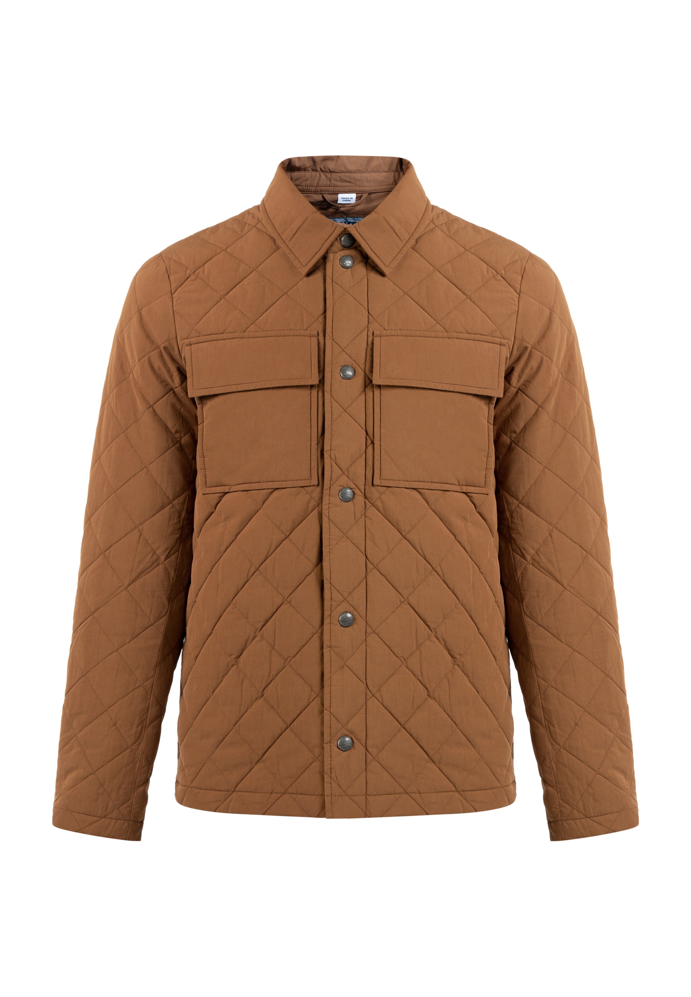 DreiMaster Vintage Преходно яке в кафяво: отпред