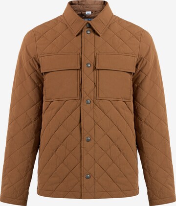 DreiMaster Vintage Between-season jacket in Brown: front