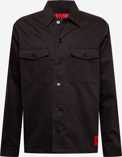 HUGO Hemd 'Enalu' in rot / schwarz, Produktansicht