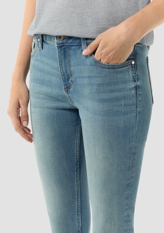 Skinny Pantaloni 'Sadie' di QS in blu