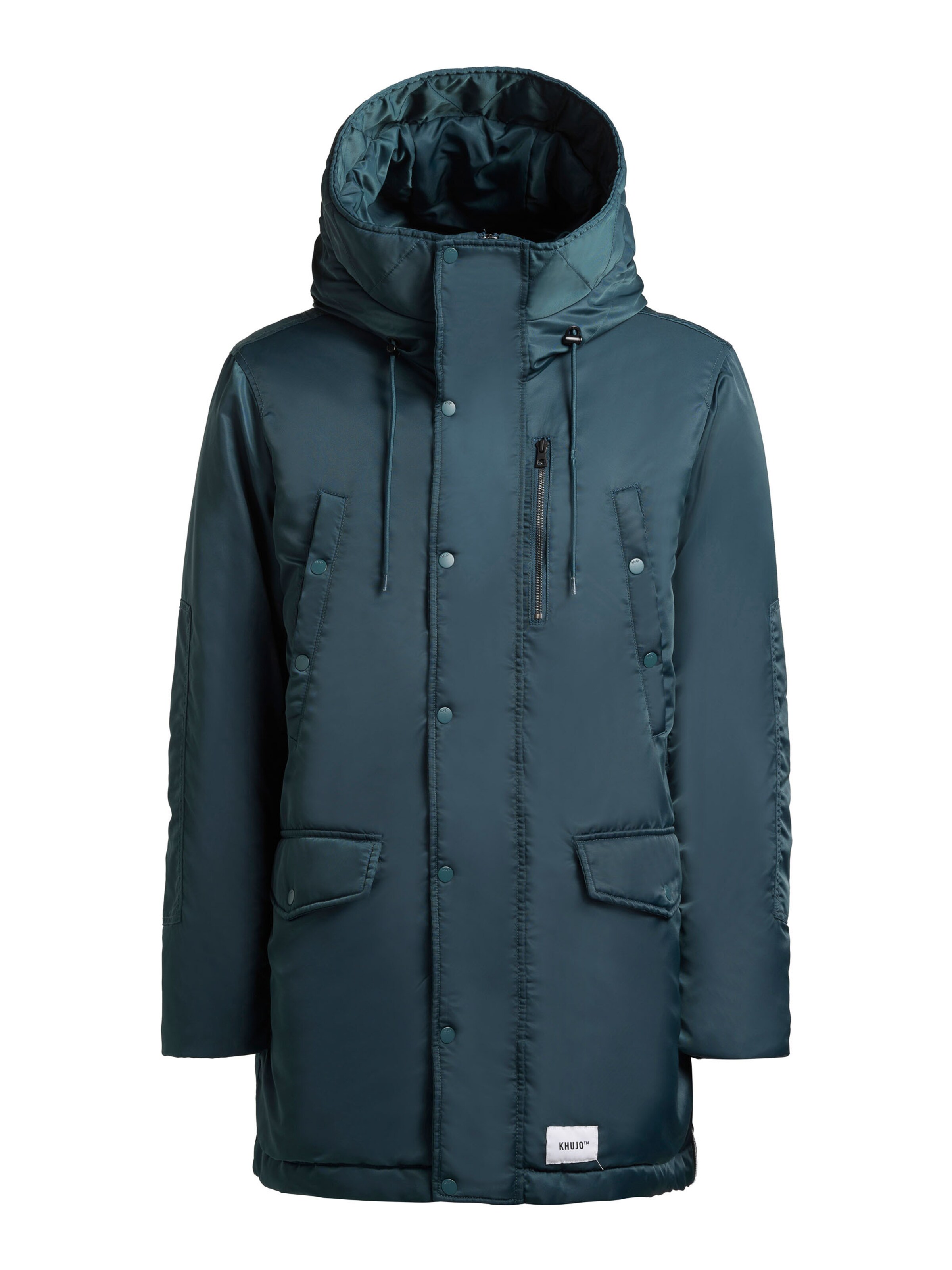 khujo Winterjas 'Pakpao' in Blauw: voorkant