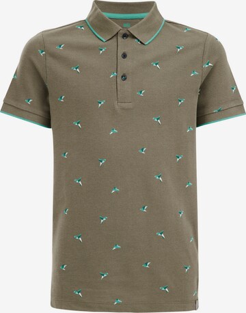 WE Fashion Shirt in Green: front