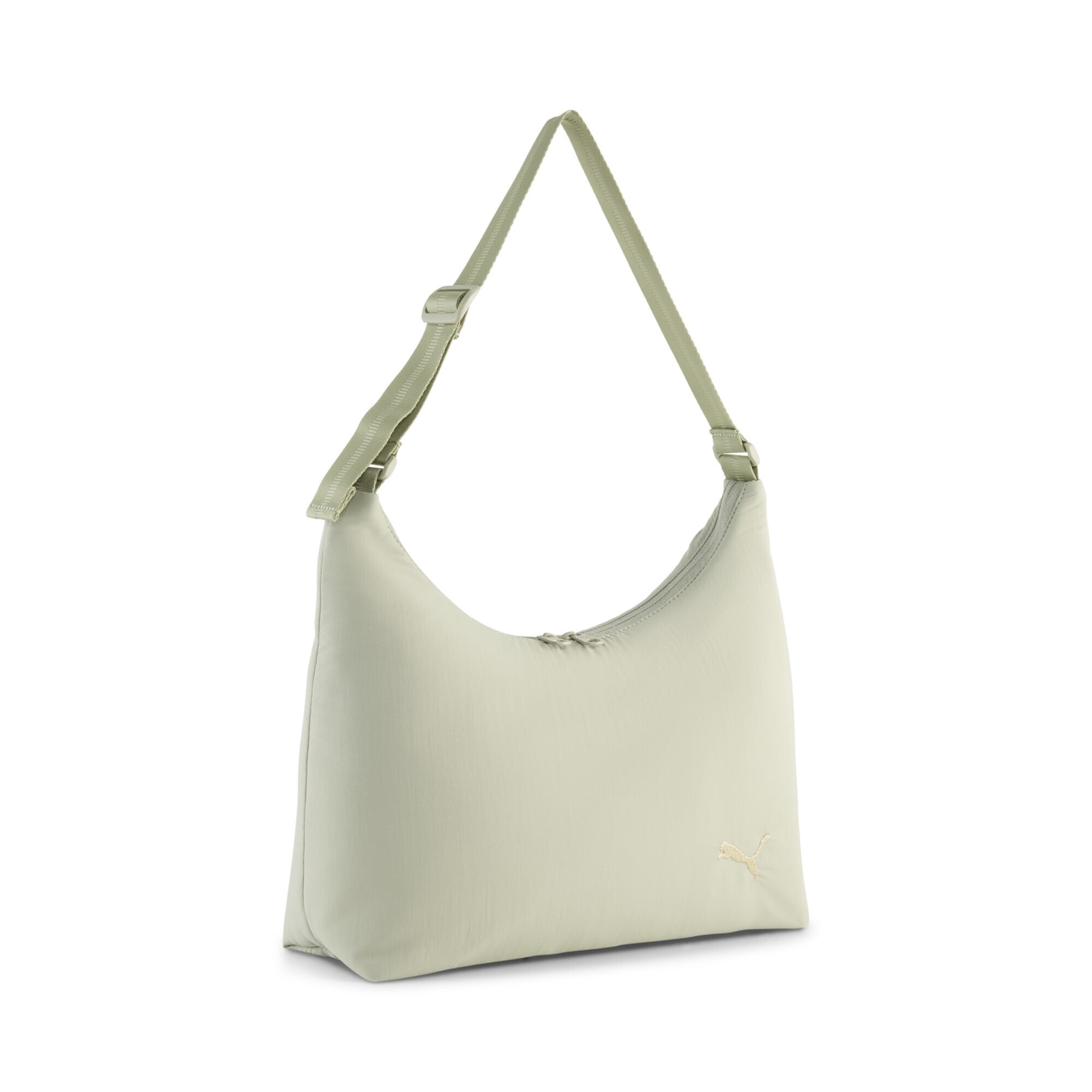 PUMA Shoulder Bag 'HER Slouchy 7,5 l' in Green: front