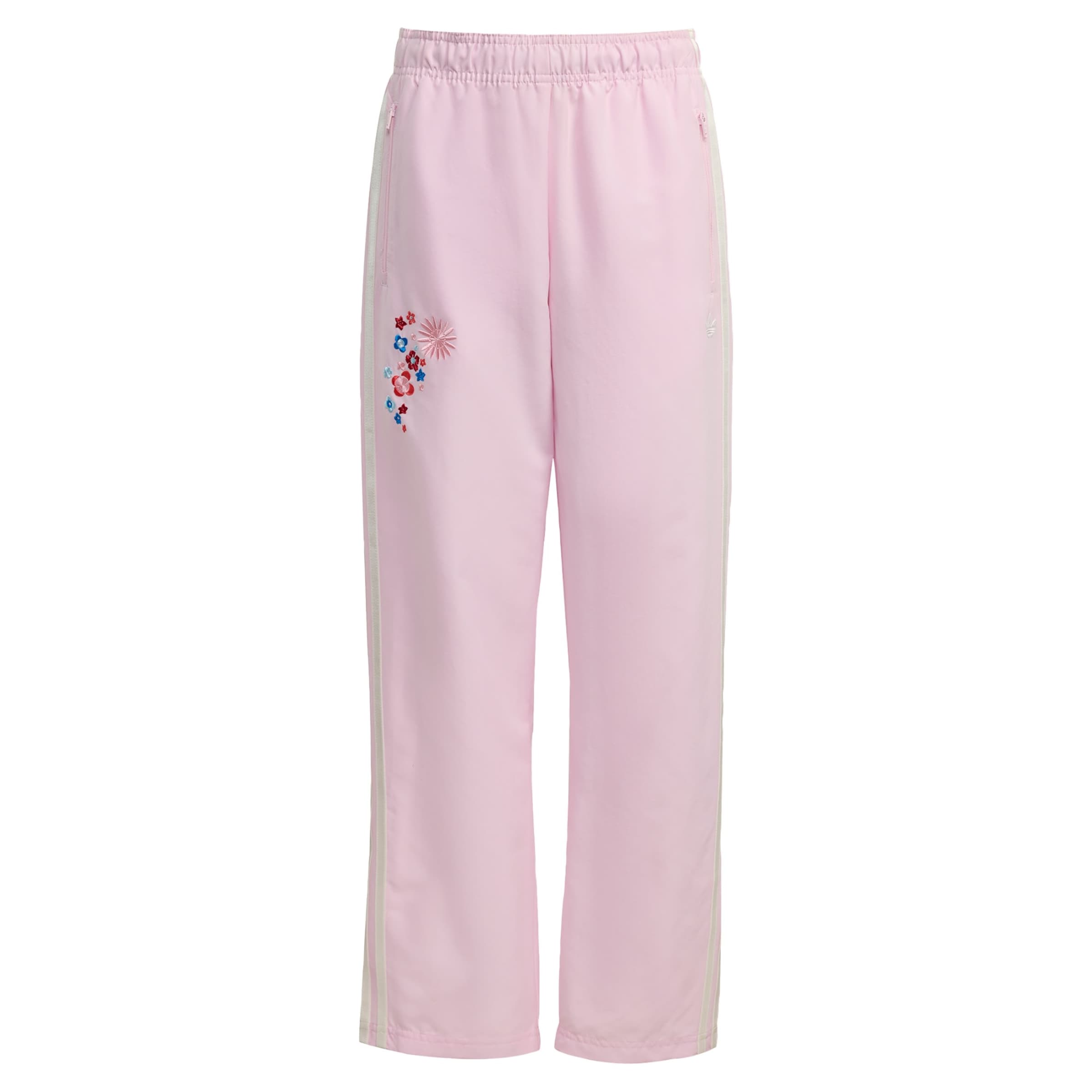ADIDAS ORIGINALS Loose fit Trousers 'Adidas Originals x Liberty London' in Pink: front