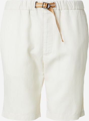 Pantaloni 'Corn' de la Kronstadt pe alb: față