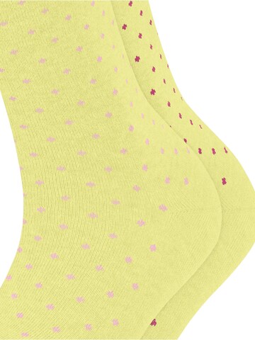 ESPRIT Socken 'Fine Dot 2-Pack'‌‌‌‌‌‌‌‌‌ in Gelb