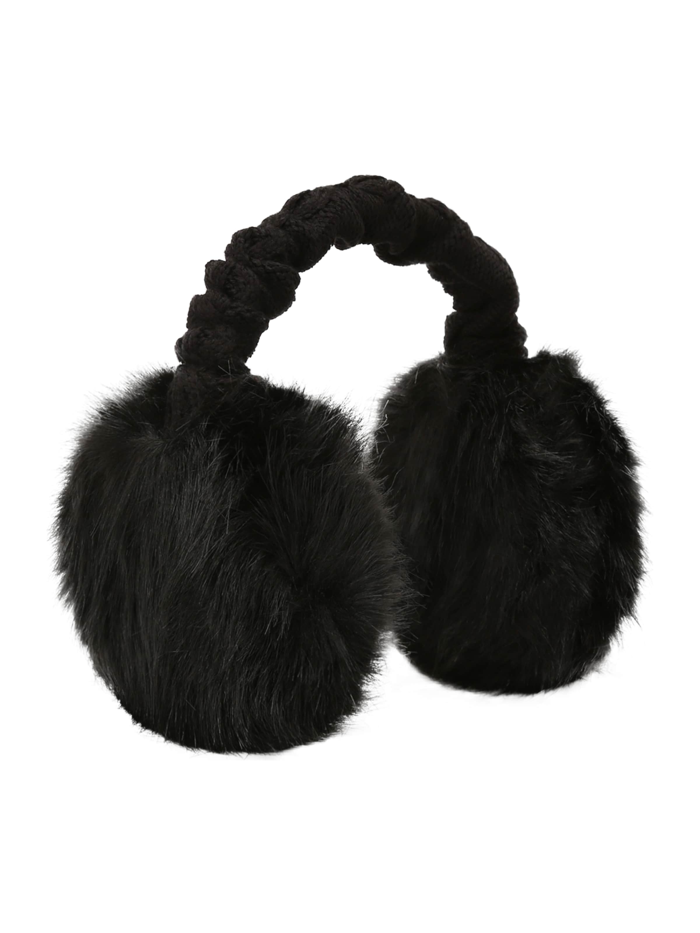 Barts Oorwarmers in Zwart: voorkant