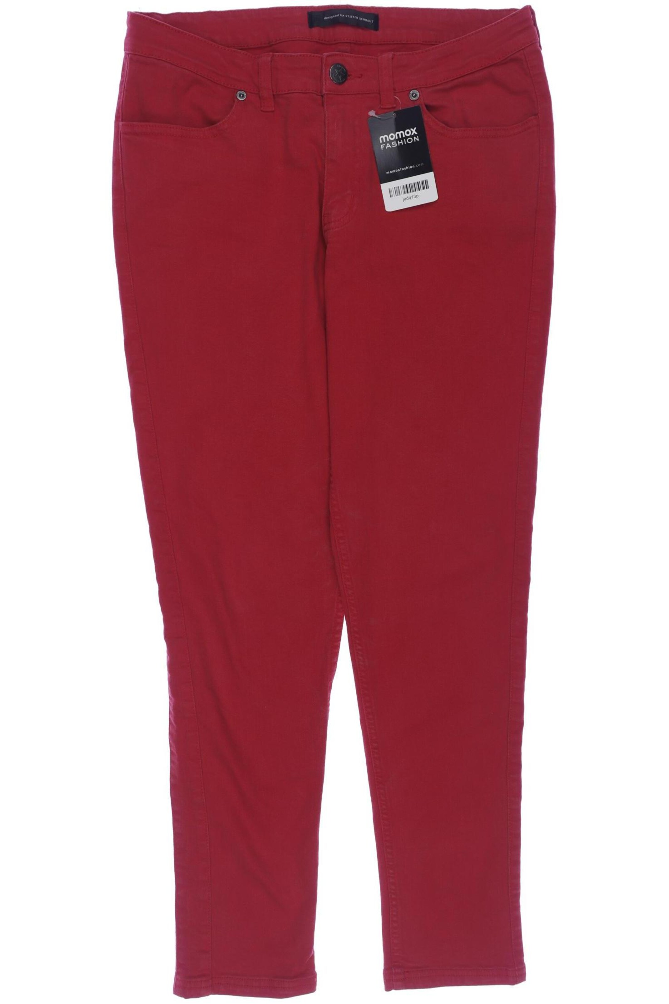 STEFFEN SCHRAUT Jeans 30-31 in Rot: Vorderseite