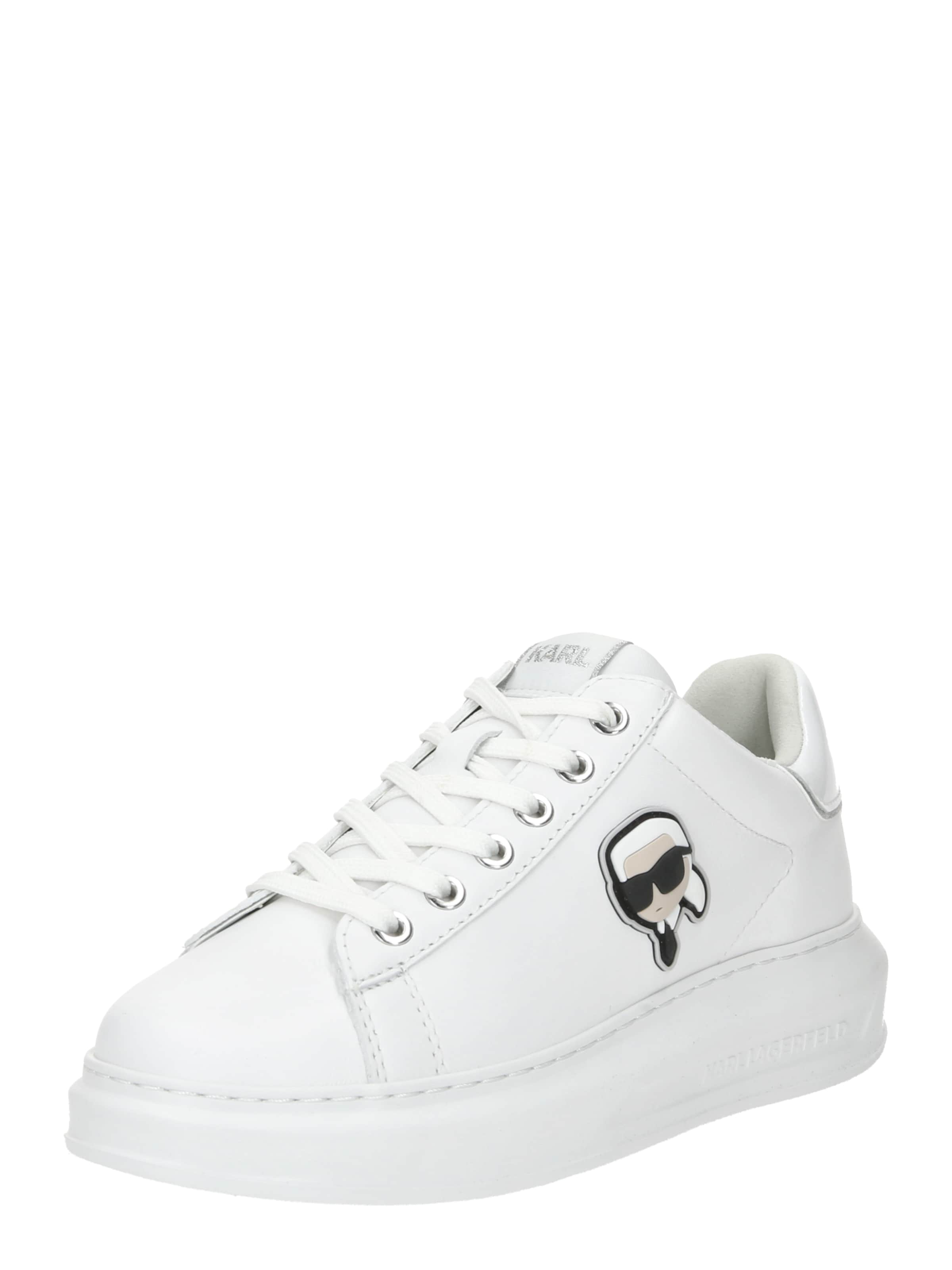 Sneaker bassa di Karl Lagerfeld in bianco: frontale