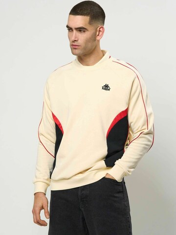KAPPA Sweater ' Banda ' in Beige: front