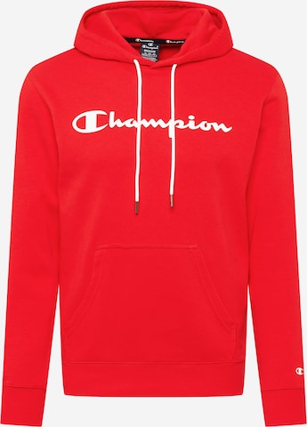 Champion Authentic Athletic Apparel Sweatshirt in Red: front