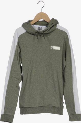 PUMA Kapuzenpullover S in Grün: predná strana