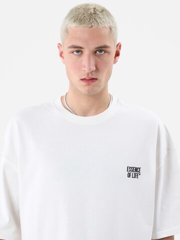 T-Shirt 'Dahlia' VAMOS CLO en blanc