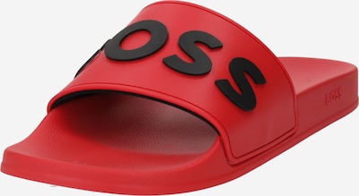 Flip-flops 'Kirk' BOSS pe roșu / negru, Vizualizare produs